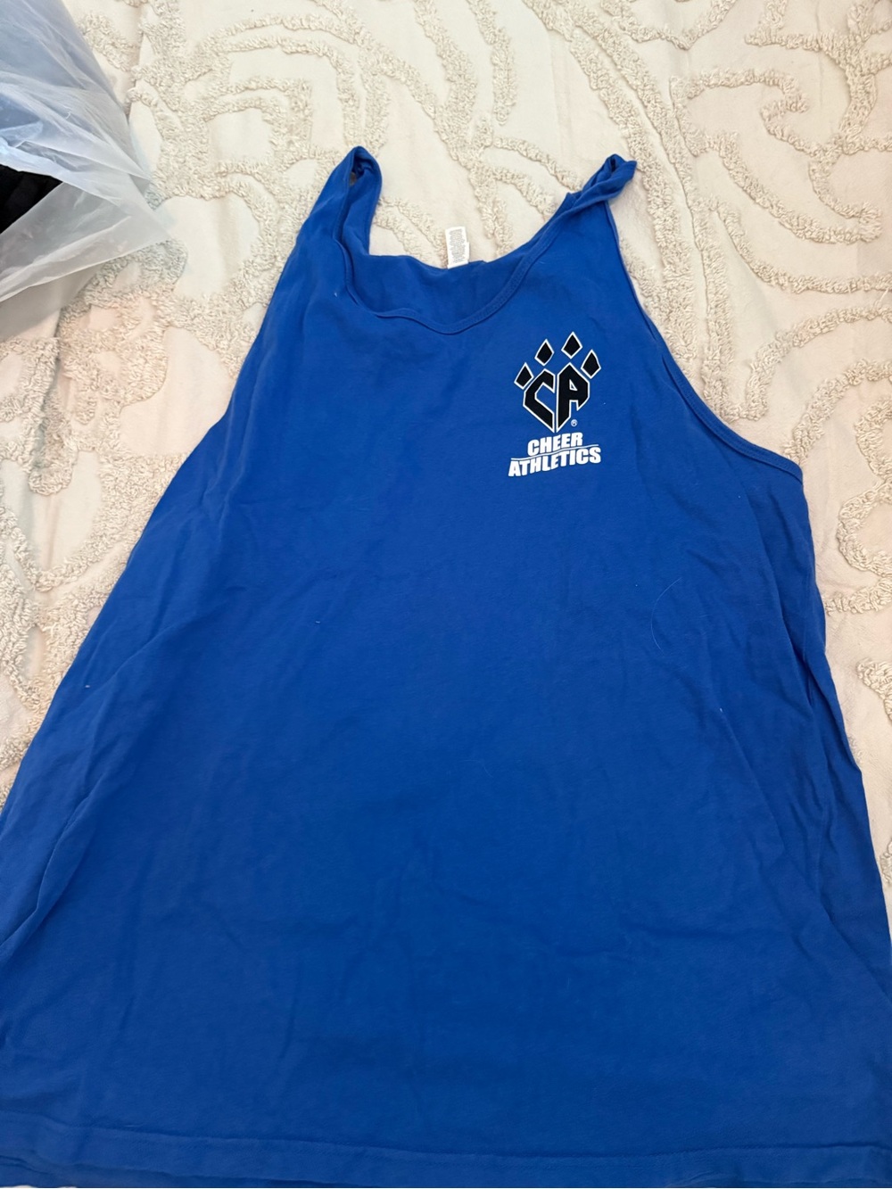 Bella Canvas Royal Blue Cheer Athletics Tank Top